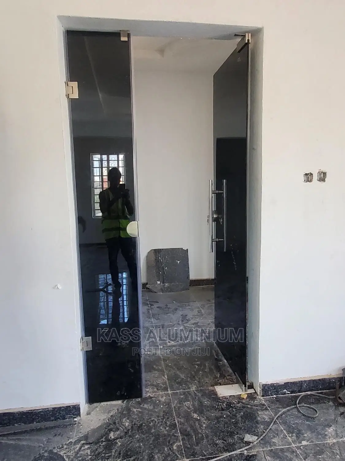 Swing Door Glass Dark