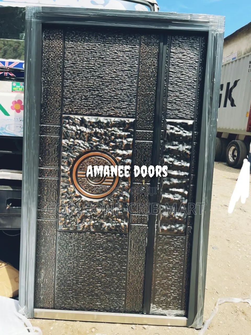 Versace Copper Security Door