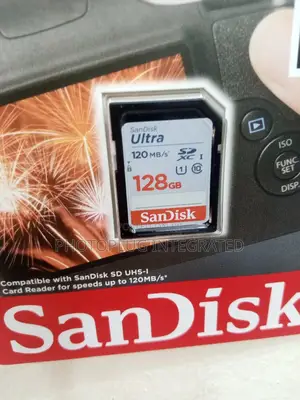 Sandisk Ultra 128gb Sd Memory Card 120mb/S