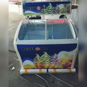 Ice Cream Displaying Freezer