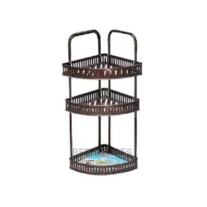 3 Layer Bathroom/Kitchen Corner Rack Wall Storage Shelf