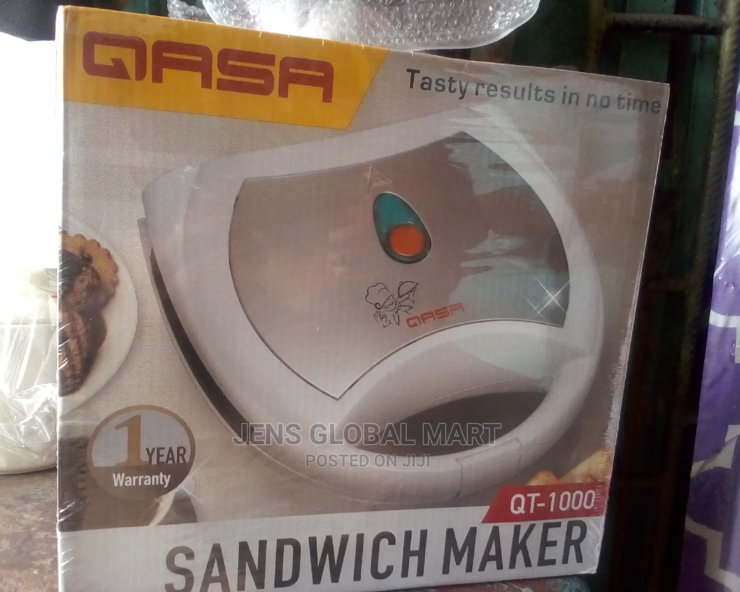 Qasa 2 Slice Sandwich Maker