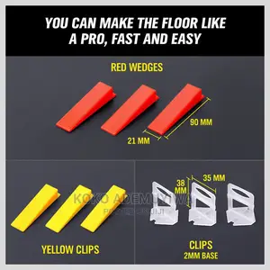 Tile Leveling System Hanging Wedges