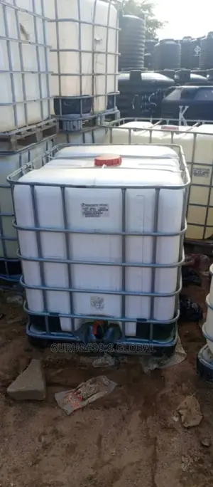 White Chemical Berger Storage Tank