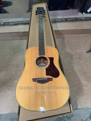 Quality Orange Wood Pure Acoustic Giitar