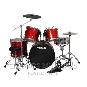 Yamaha 5piece Drum Set With Chemical Velons