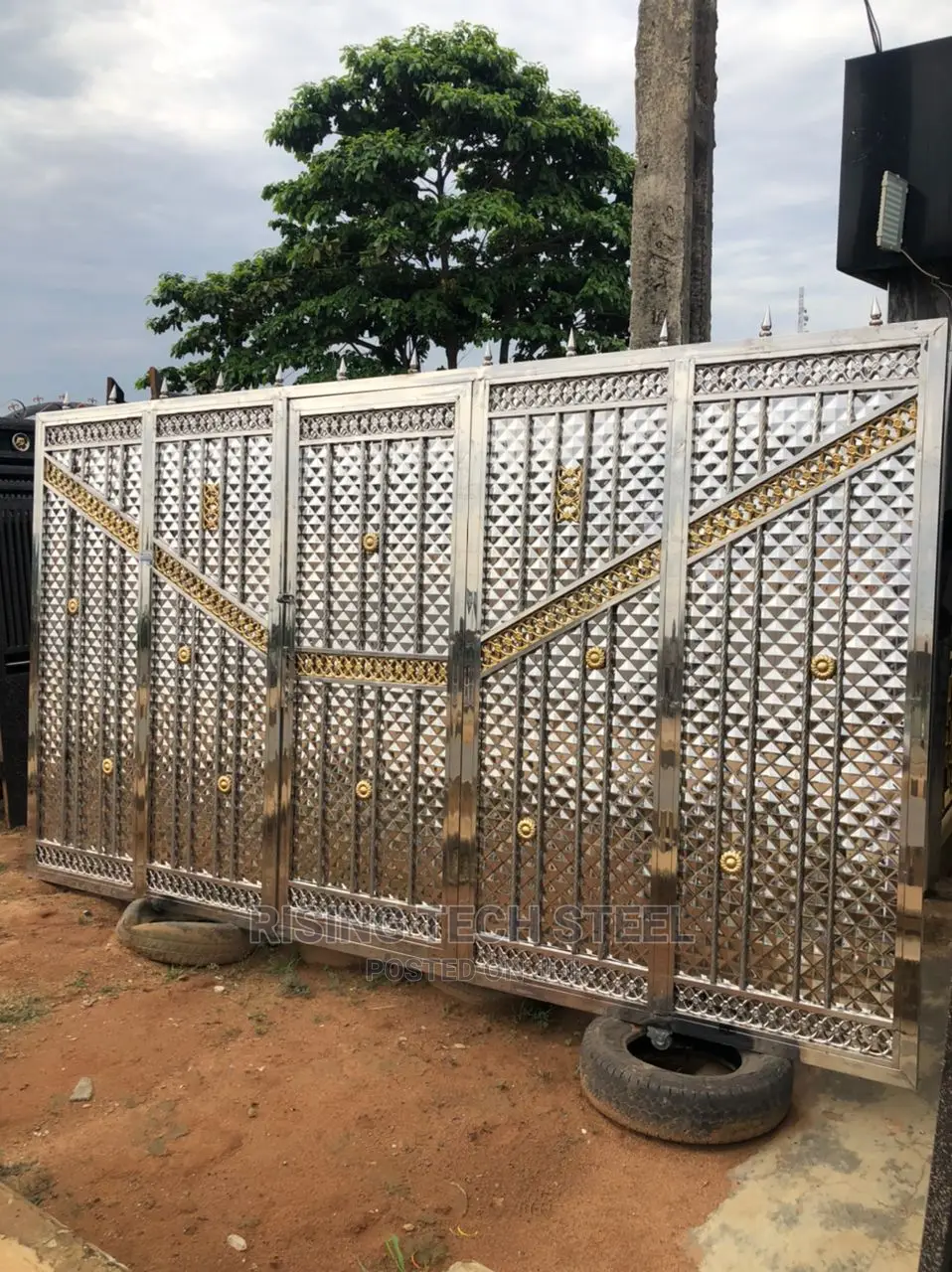 Full Up Stainless Gate