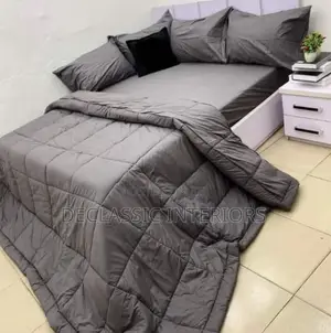 Lilac Pink Tuck Duvet