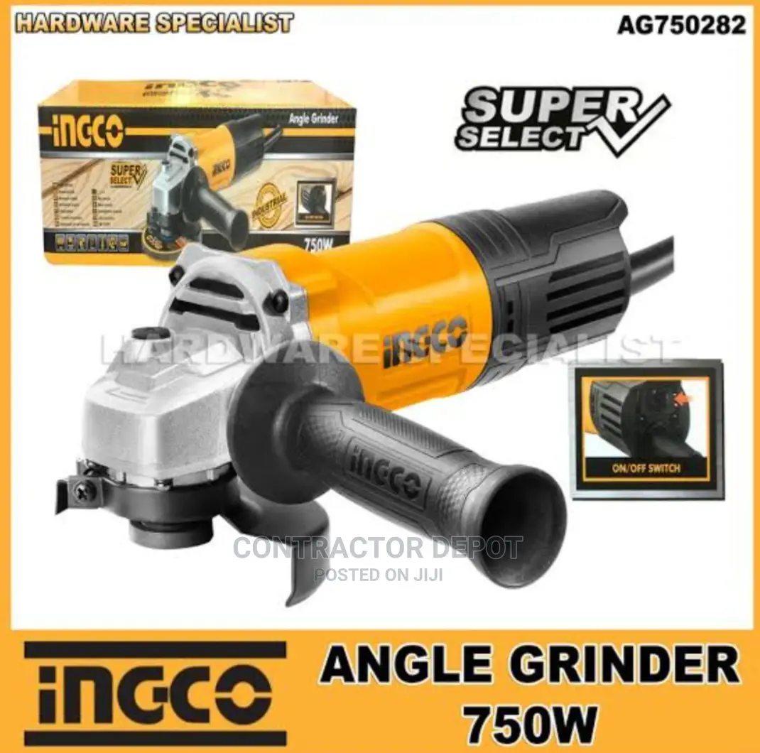 Ingco Tools Angle Grinder 41⁄2 Ingco 750w