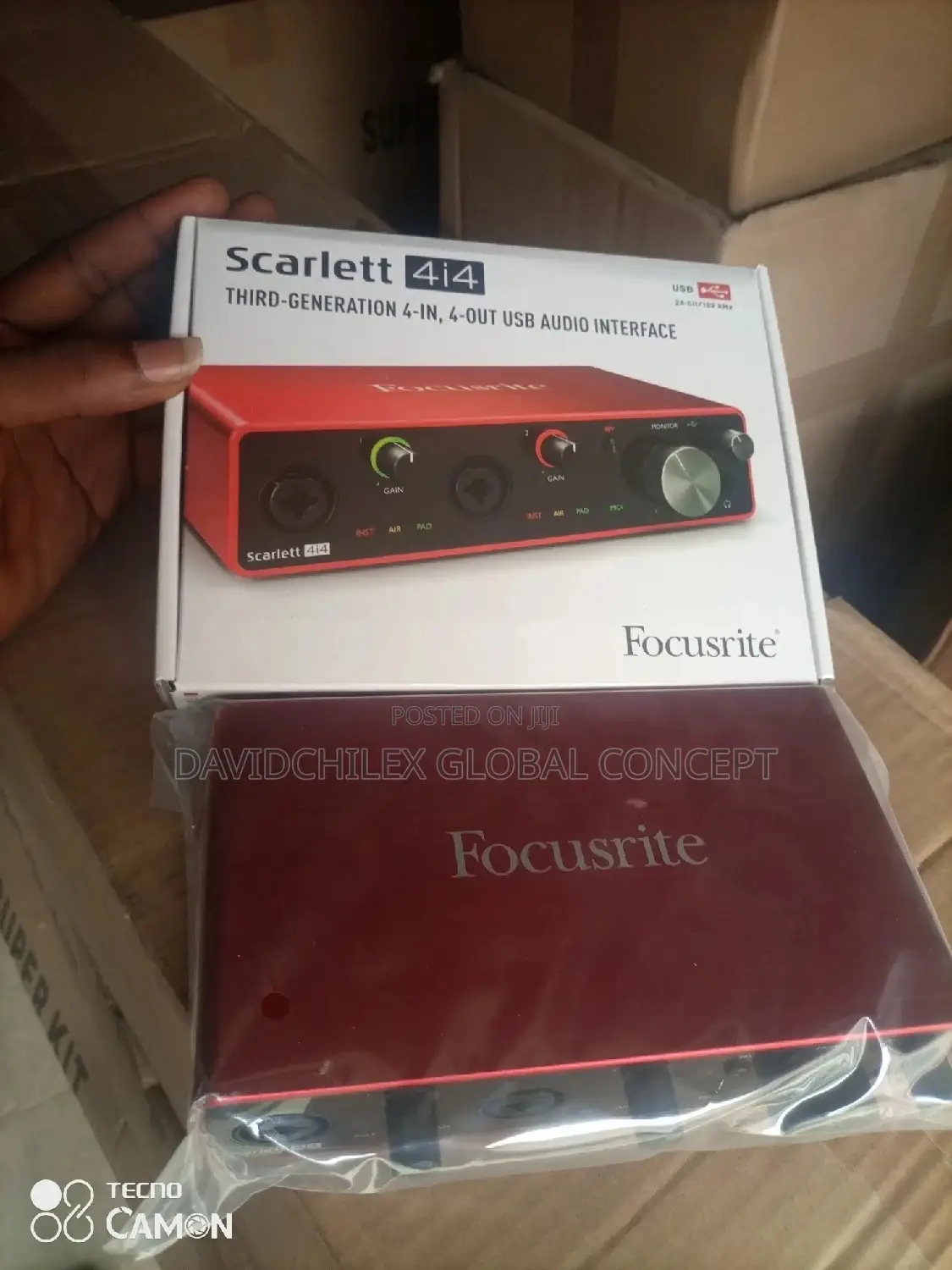 Scarlett 4I4 Third Generation