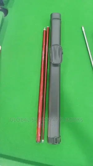 High Quality Snooker Stick and Leather Bag Case