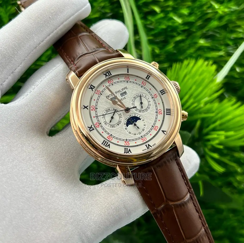 Original PATEK PHILIPPE Leather Strap Available in Store