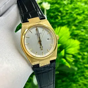 Original TISSOT Leather Strap Watch Available in Store