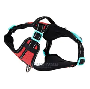 Pets at Home 3 Peaks RED MEDIUM Control Ascent Dog Harness