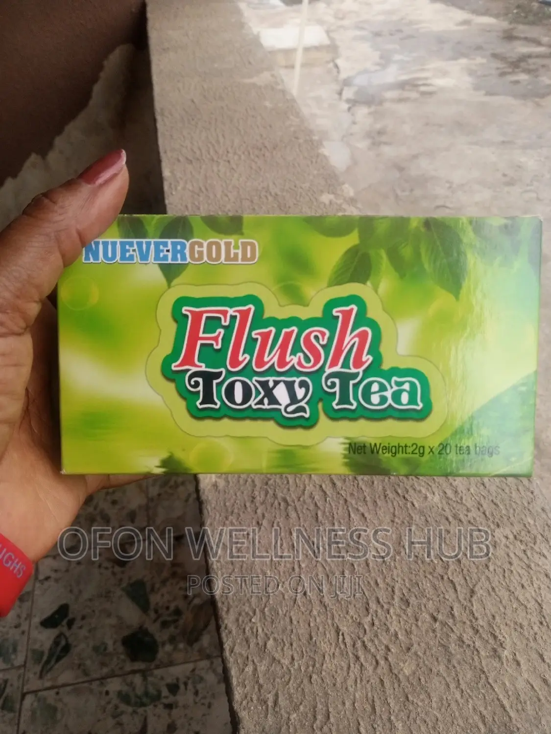 Nuever Gold Flush Toxy Tea