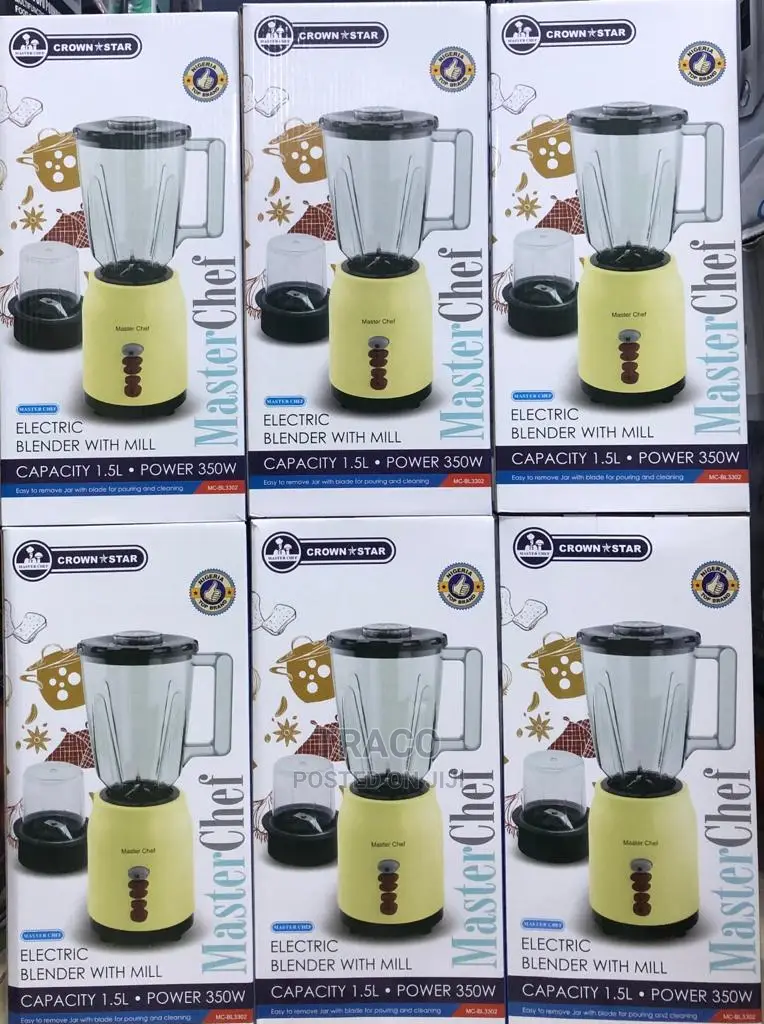 Masterchef Electric Blender With Mill