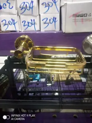 Gold Soap Holder