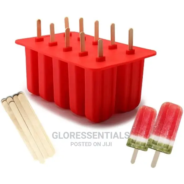 Silicone Popsicle Mould With Sticks