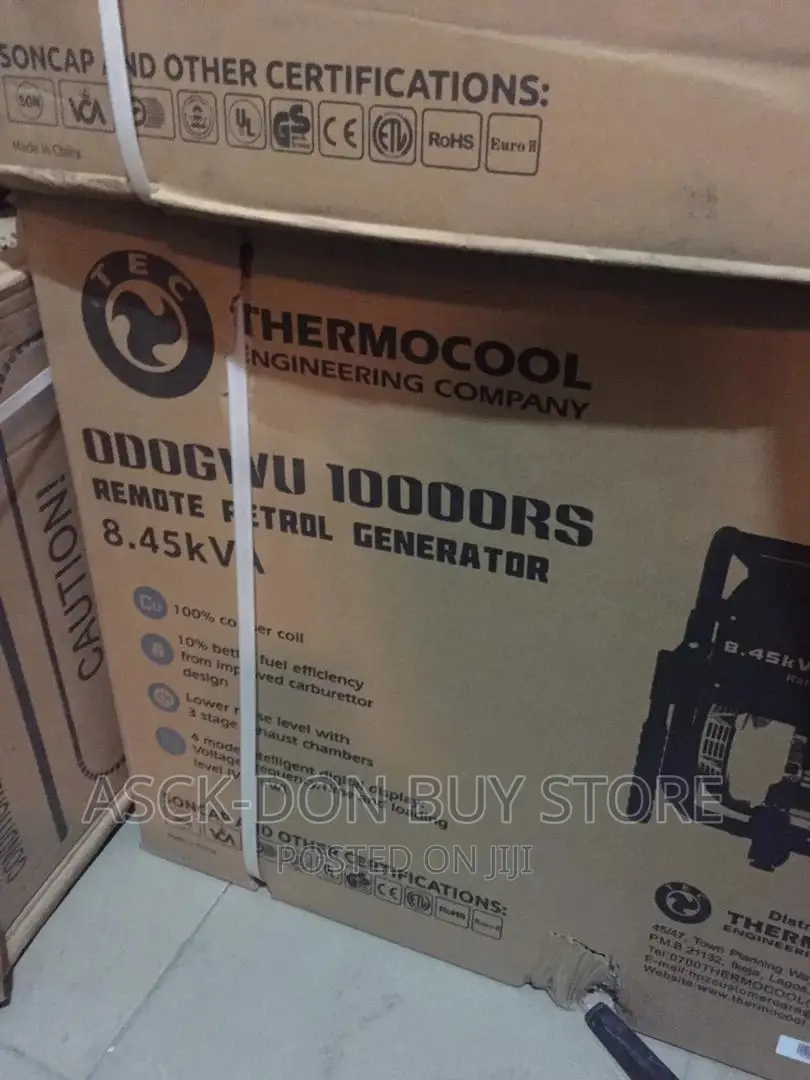 Thermocool 8.45kva Heavy Duty Engine, Satisfied 100% Copper