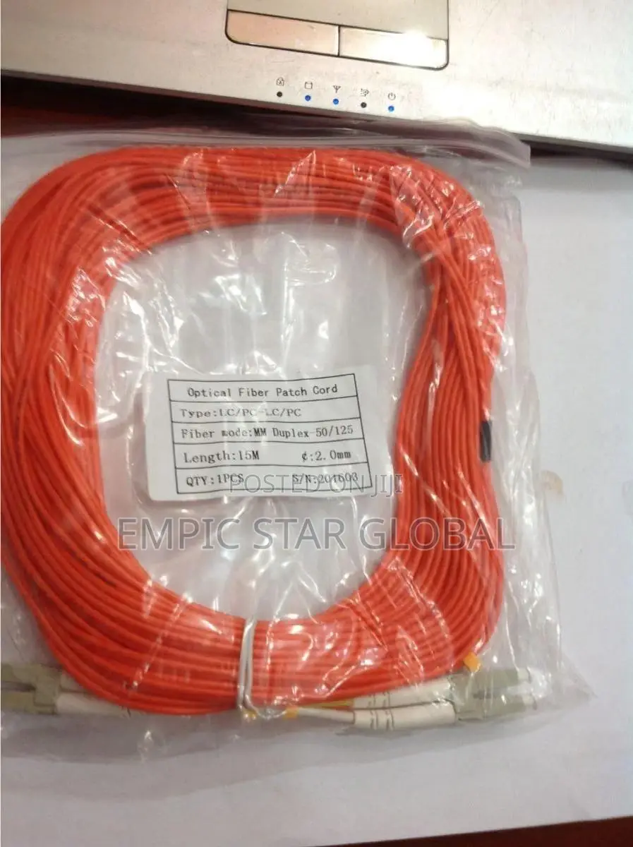 Fiber Patch Cord Lc-lc 15m Duplex Mm