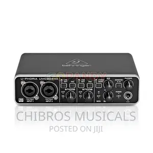 Behringer U-phoria UMC204HD – USB 2.0 Audio Interface