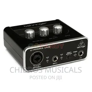 Behringer U-Phoria UM2 2×2 USB Audio Interface