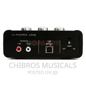 Behringer U-Phoria UM2 2×2 USB Audio Interface