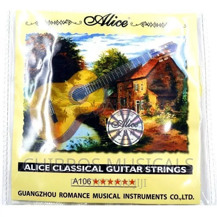 Alice A106-H Clear Nylon Classical Guitar Strings – Silver