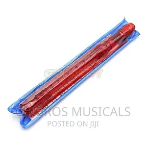 Premier Flute Recorder With Chart Ivory,Red,Blue Etc