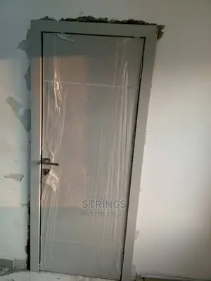 Simple Light Gray Door