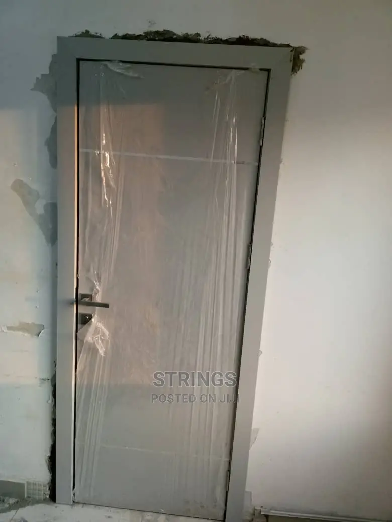 Simple Light Gray Door