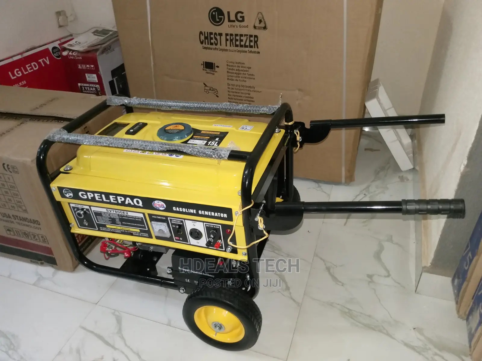 Original Gp-Elepaq 5.0KVA Key-Start Generator [SV7800E2].