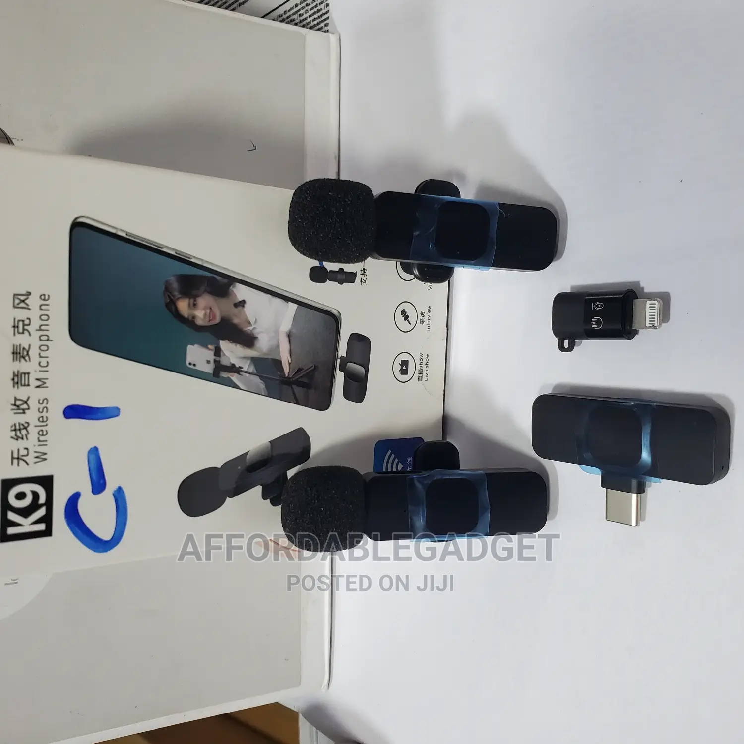 Wireless Mic for Type C, iPhone and Laptop