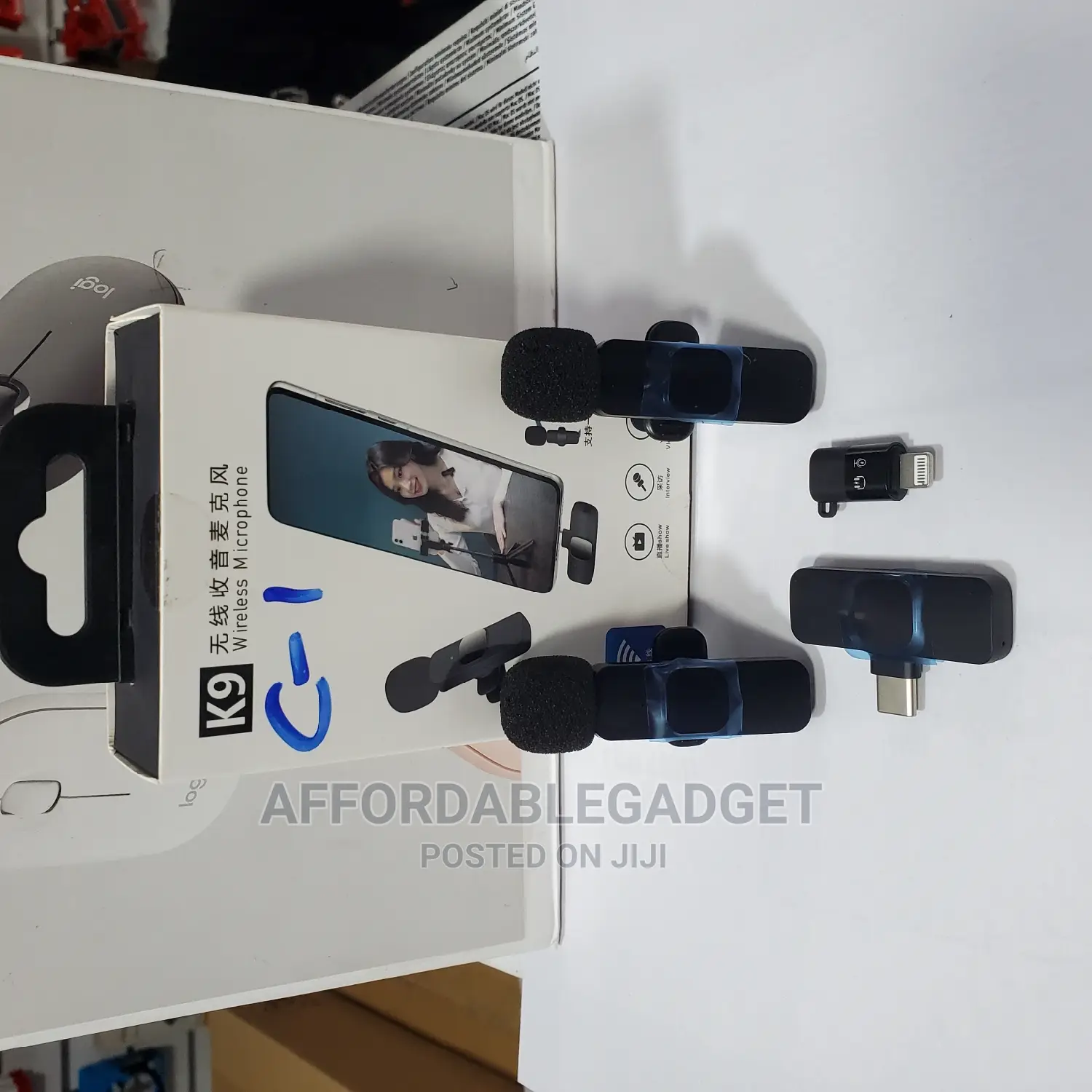 Wireless Mic for Type C, iPhone and Laptop