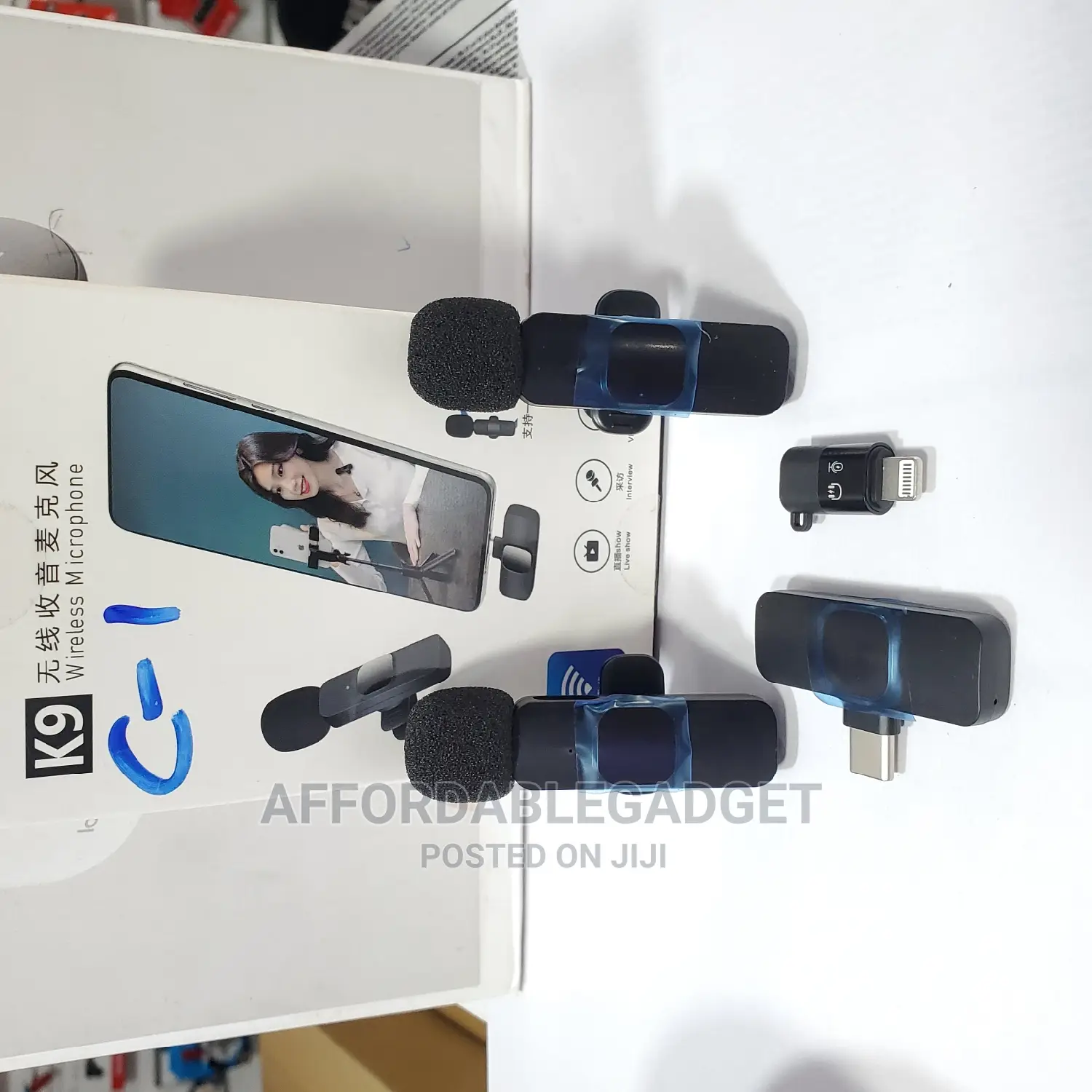Wireless Mic for Type C, iPhone and Laptop