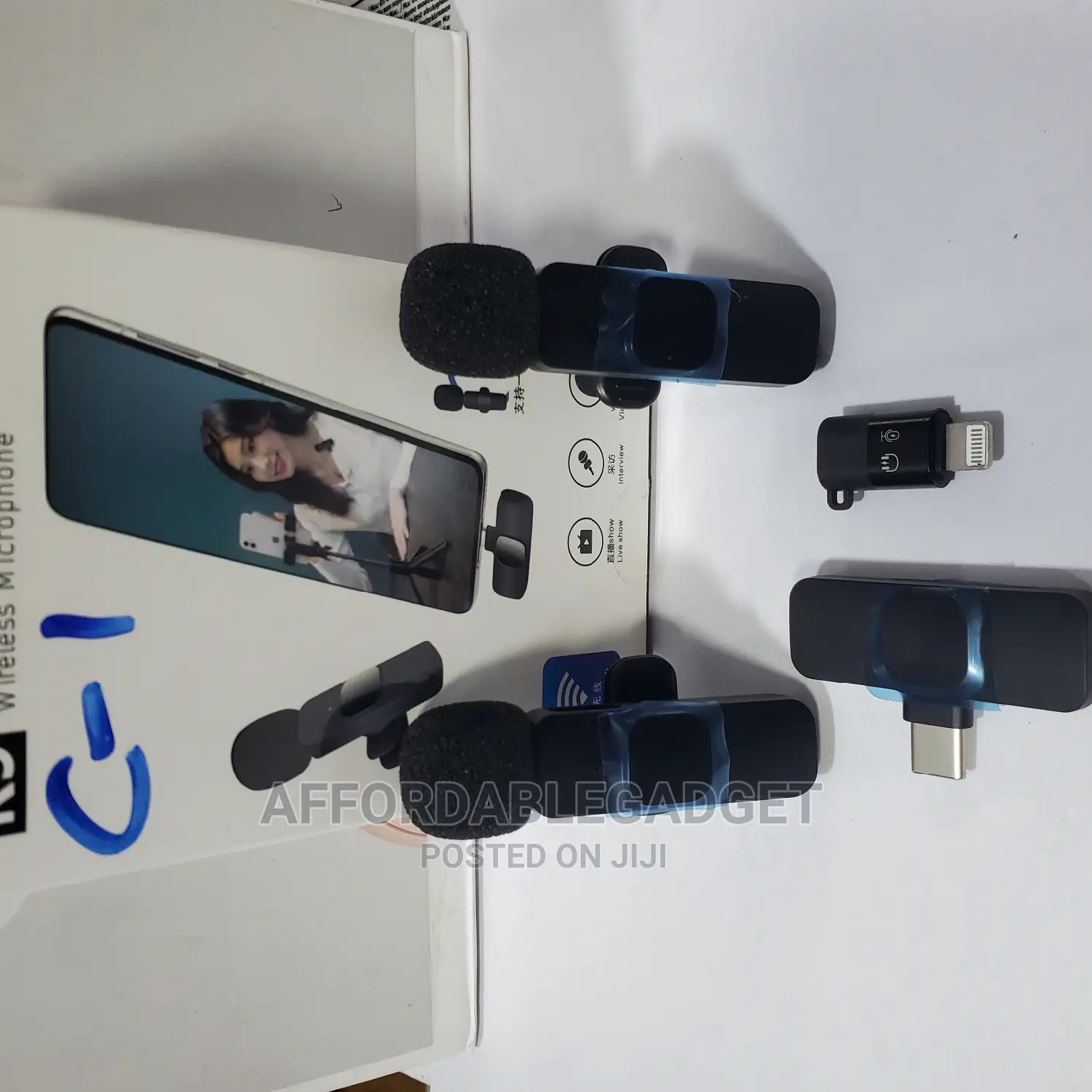 Wireless Mic for Type C, iPhone and Laptop