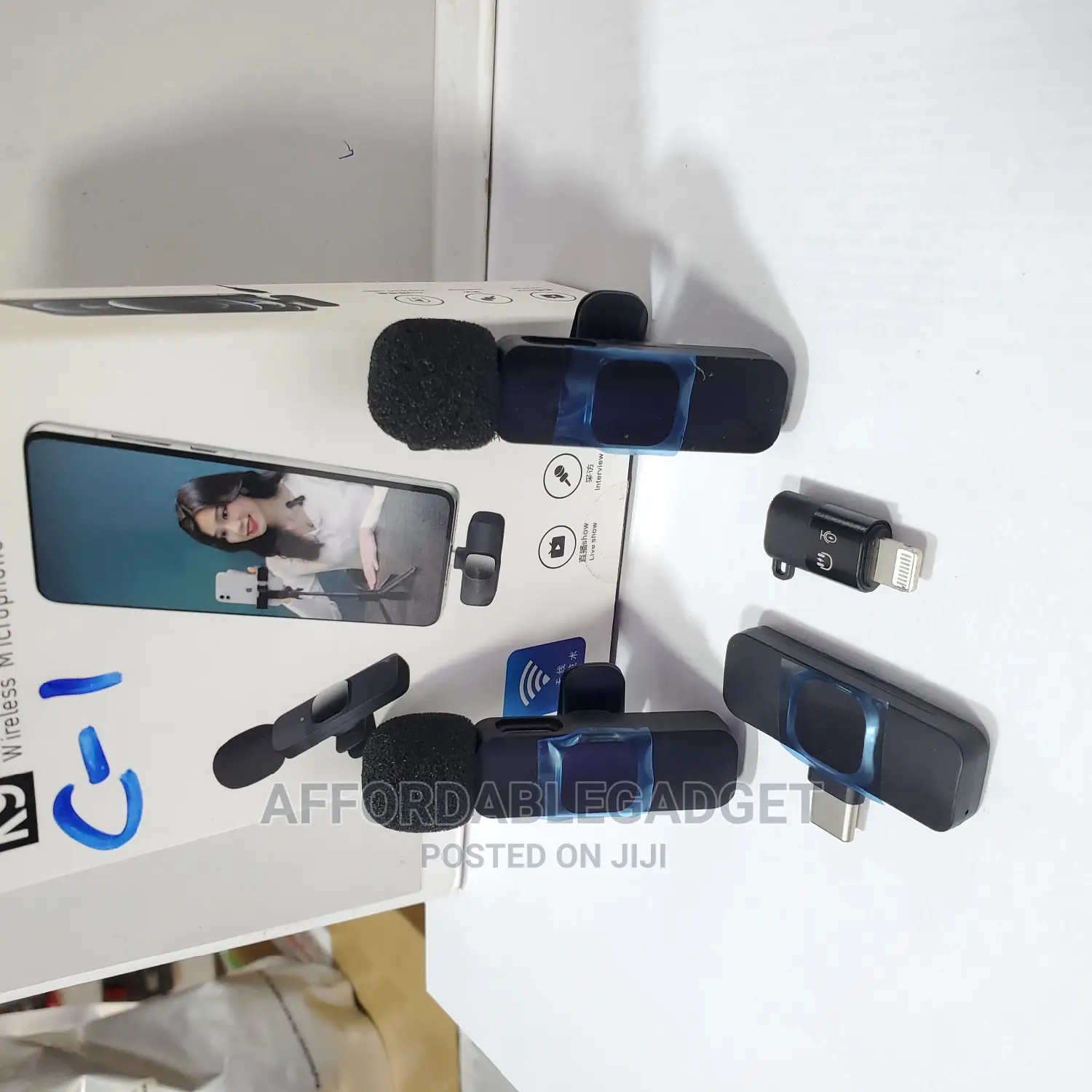 Wireless Mic for Type C, iPhone and Laptop