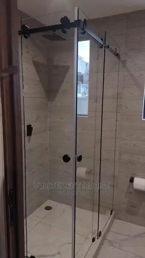 Rolling Door Shower Cubicle