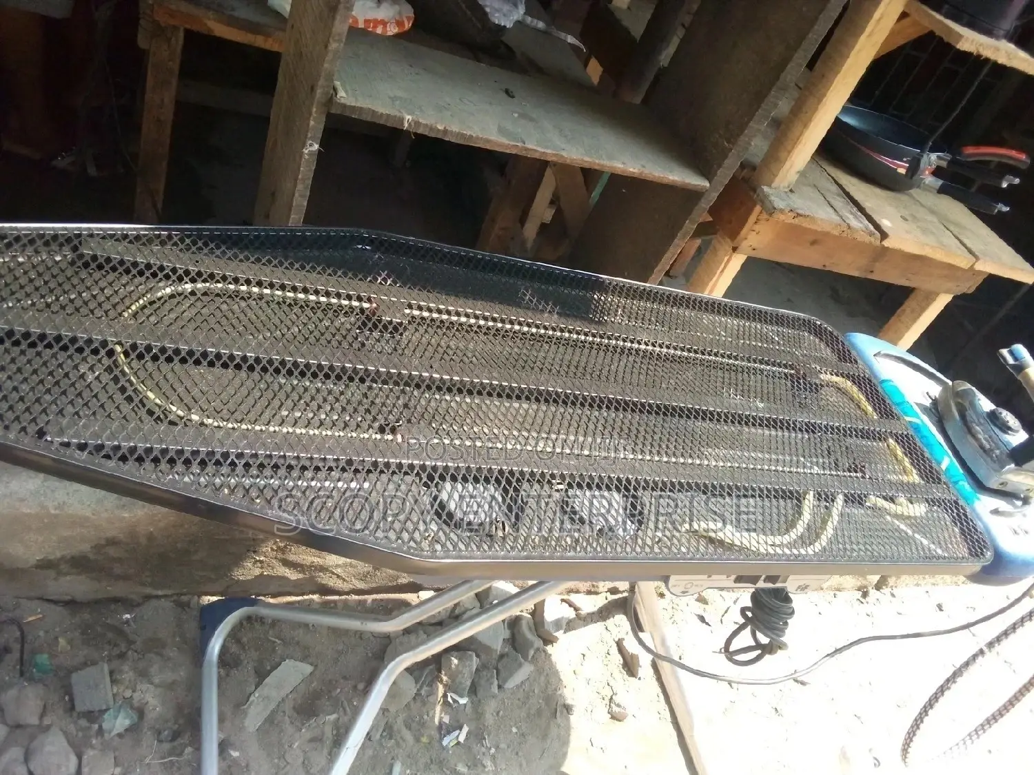 Industrial Ironing Board With Elements Use for Laundry