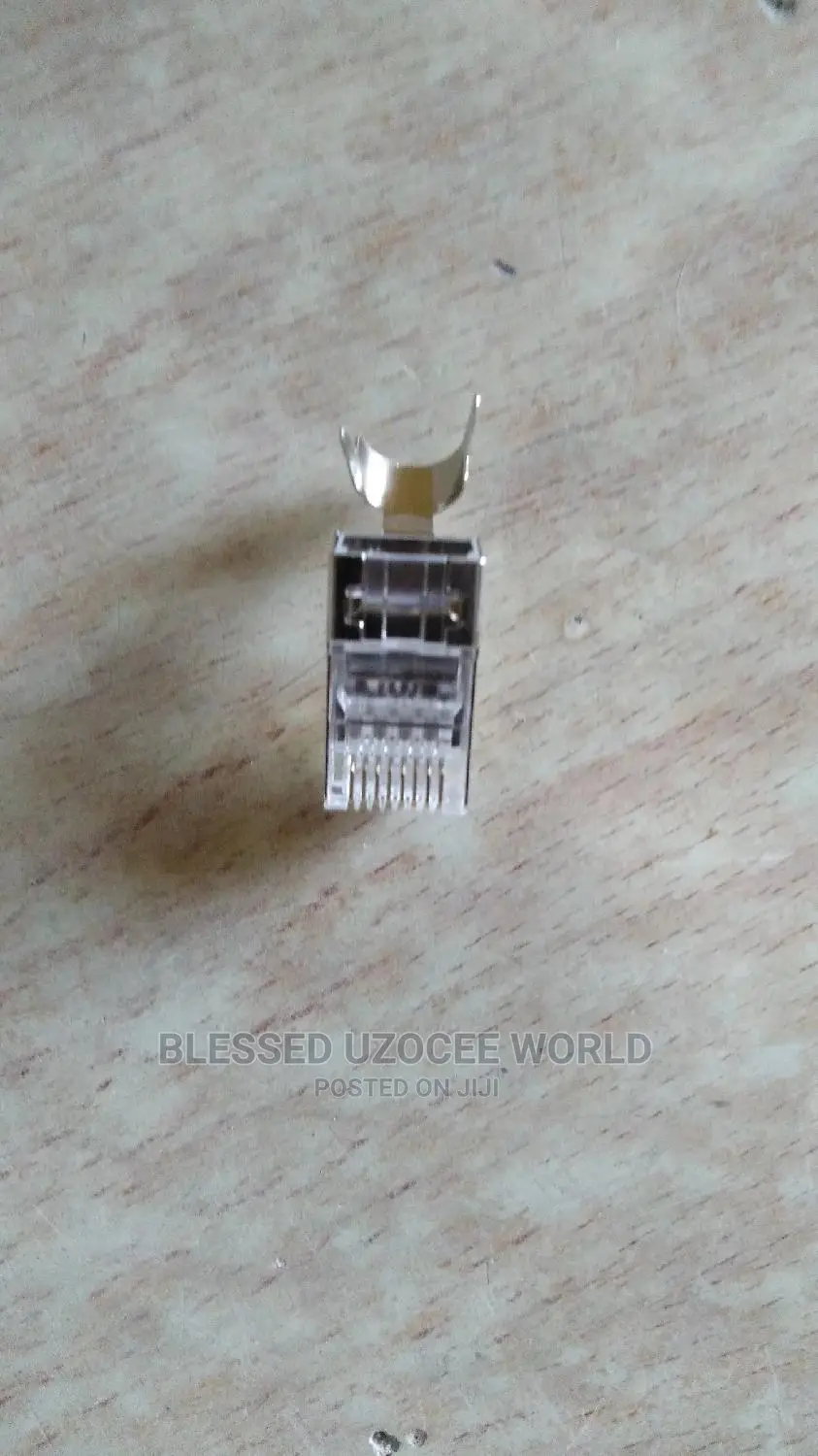RJ45 CAT7 Metal Shielded Network Cable Crimp Connector