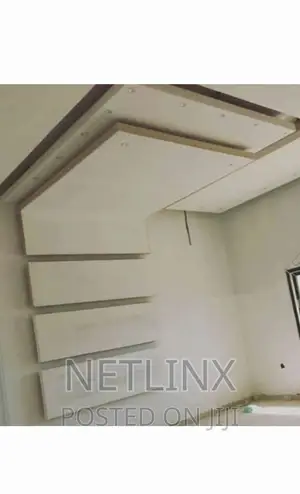 Gypsum/Cement Board Ceiling /Tv Console