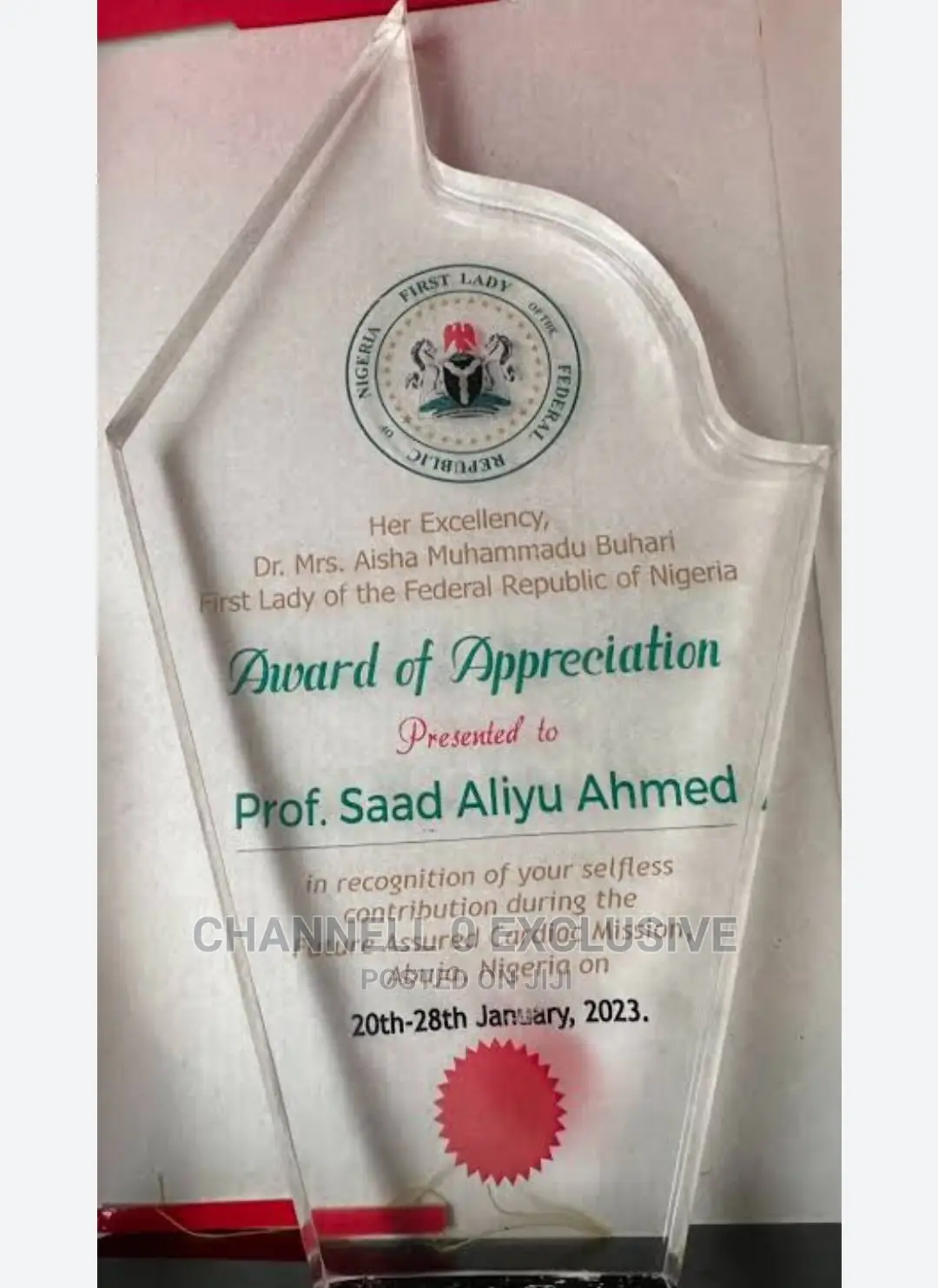 Crystal Award