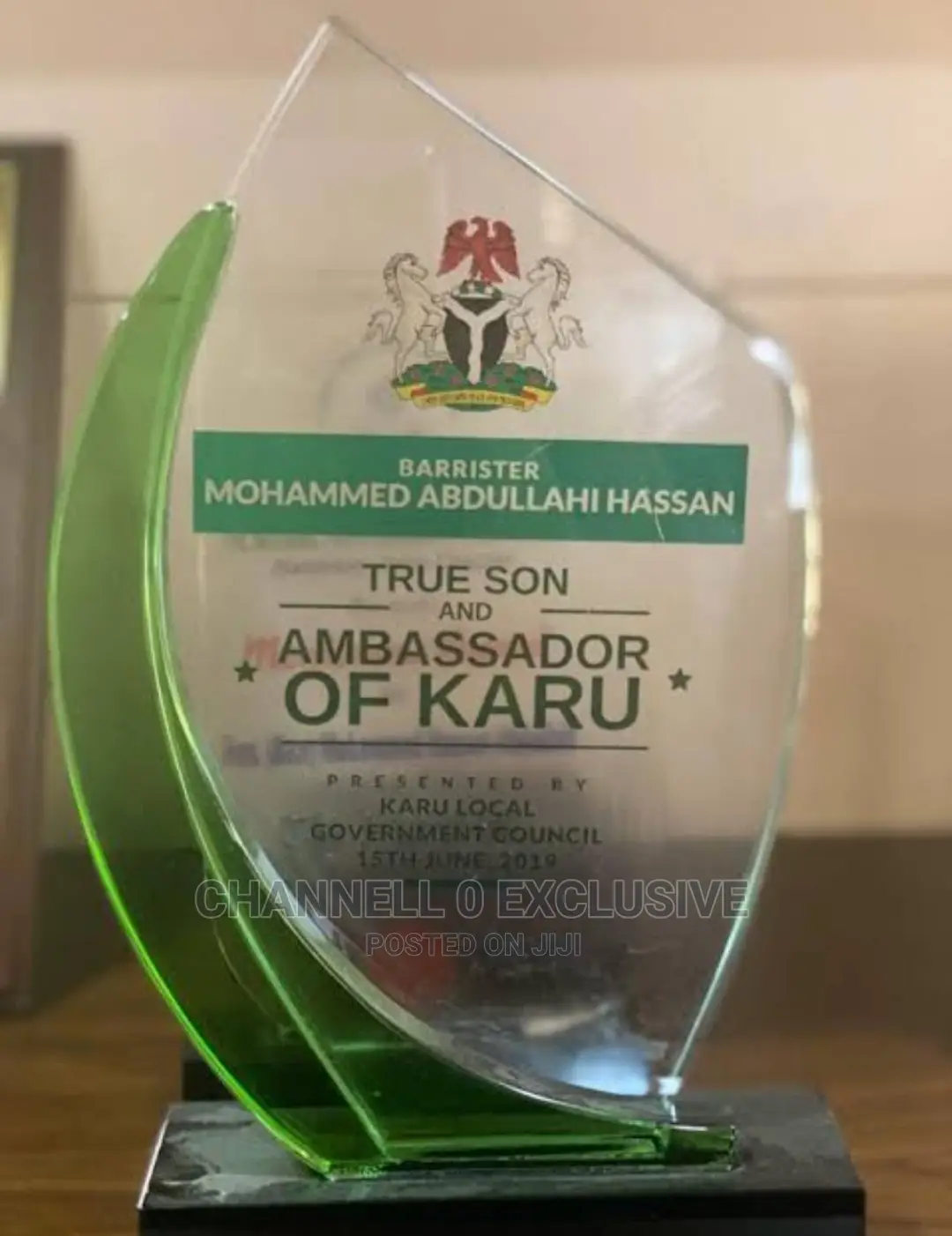 Crystal Award