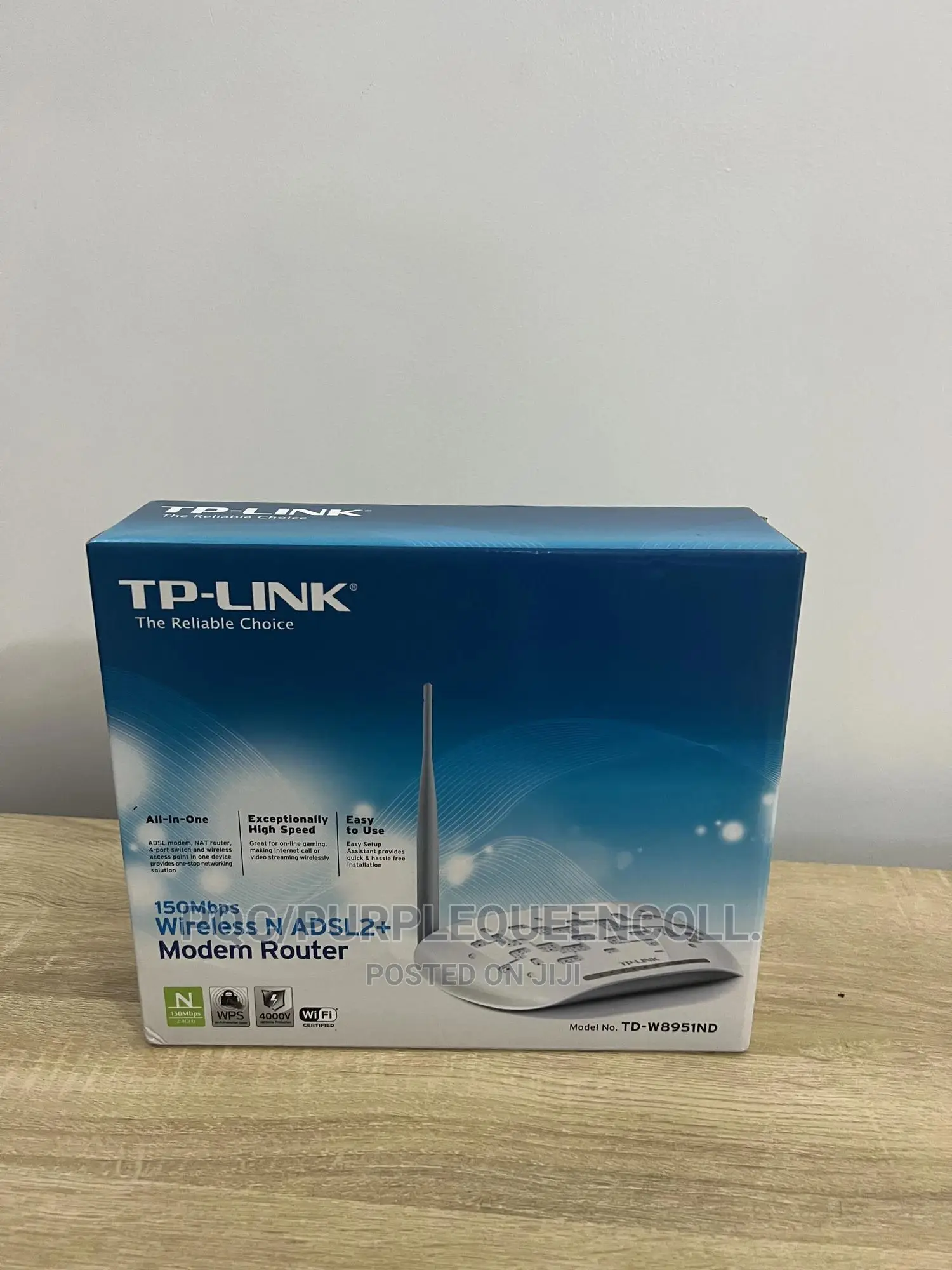 Tp Link Wireless N Adsl2 + Modem Router (150mbps)
