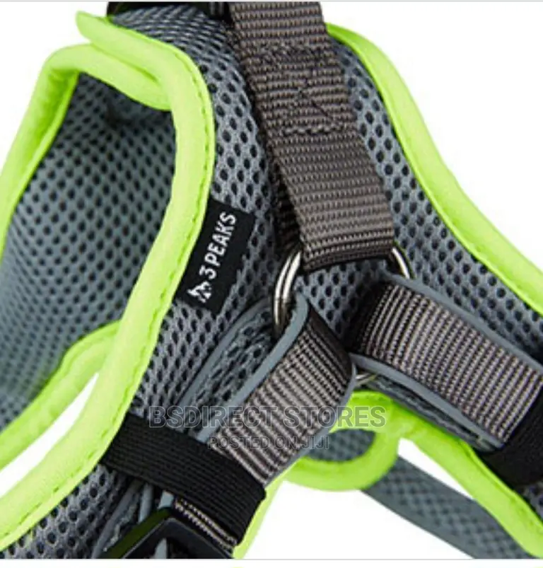 3 Peaks Grey LARGE Lightweight Step- In Reflective Harness