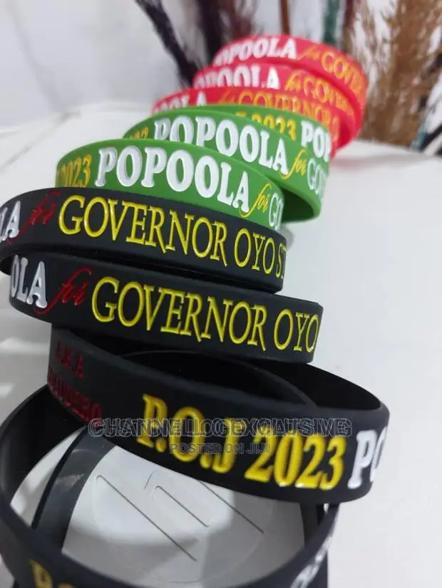 Branding on Wristband