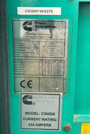 300kva Cummins Sound Proof Generator.