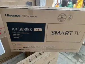 43''-Uhd Hisense Smart Tv + Wall Hanger (Brand New)