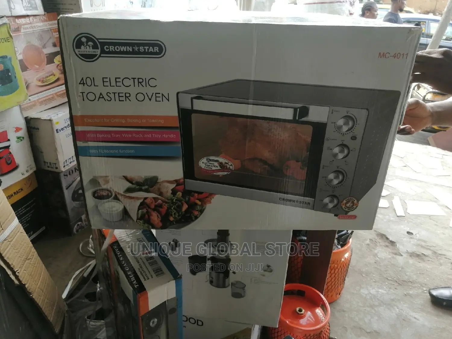 Crown Star Electric Oven Toaster - 40L