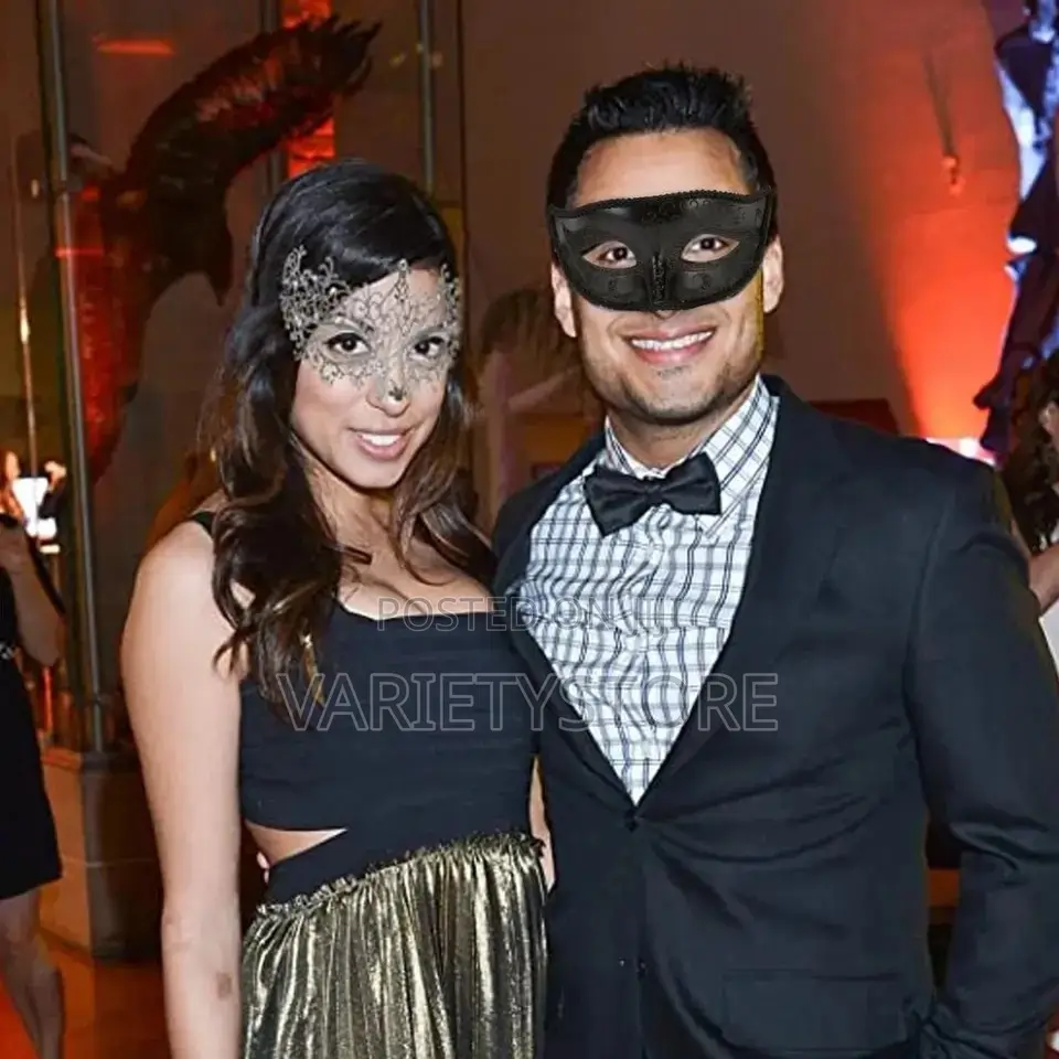 Halloween Black Sexy Half Face Blindfold Mask